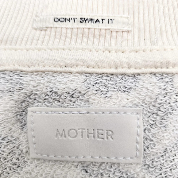 Mother Leopard Print Ivory Black Pink Sweatshirt Sweater Top - Picture 7 of 8